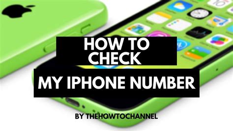 How to Check My iPhone Number  YouTube