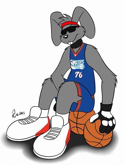 Nba Hop Hip Cartoon Drawings Basketball Mascots