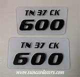 Car Name Plate Designs Pictures