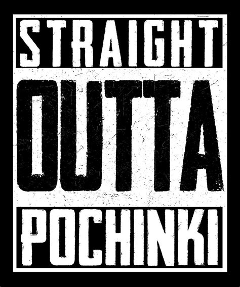 Straight Outta Pochinki Putin Russia Russian Digital Art By Wowshirt