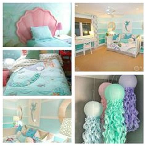We are sure that your kids. DIY Little Mermaid Bedroom Makeover | paint color | Little ...