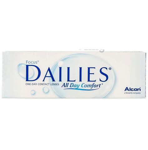 Alcon Focus Dailies One Day Contact Lens Optical Power Transparent