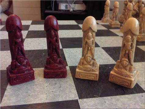 Adult Erotic Sex Themed Kama Sutra Chess Set With 2 Extra Queens EBay