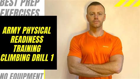 ARMY PHYSICAL READINESS TRAINING CLIMBING DRILL Workout Video YouTube