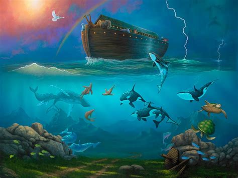 Noahs Ark Painting At Explore Collection Of Noahs
