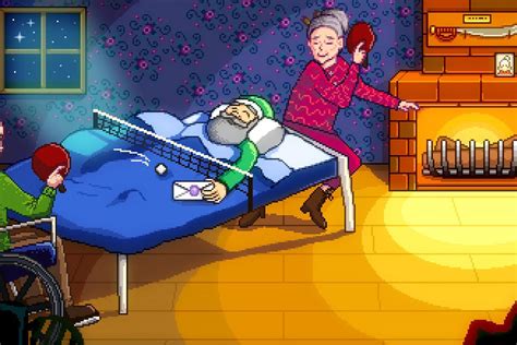 stardew valley modders have some funny ideas for the grandpa s bed polygon