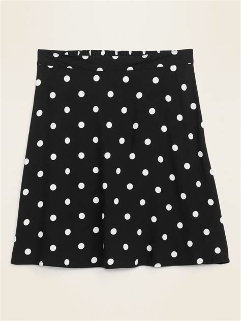 Printed Flutter Mini Skirt For Women Old Navy Womens Skirt Mini