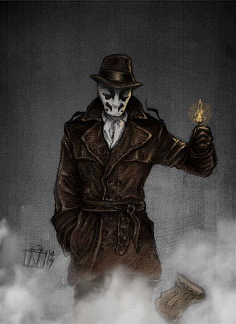 Rorschach By Night Wind On Deviantart Rorschach Art Superhero