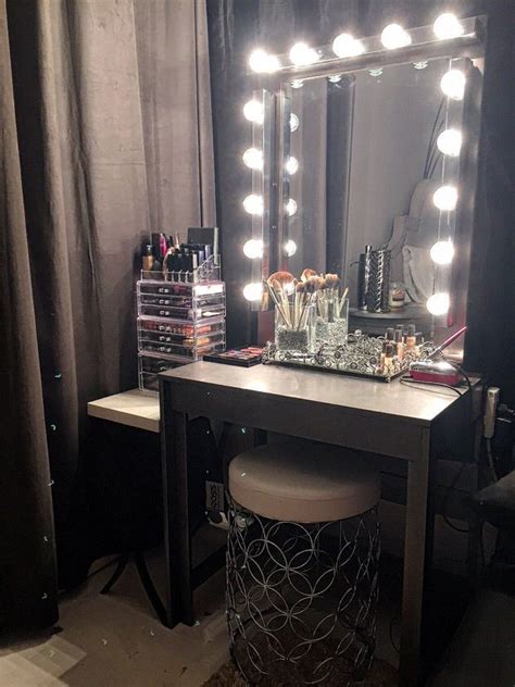Hollywood vanity mirror vanity mirrors girls bedroom bedroom decor makeup vanity lighting princess room makeup rooms mirror cabinets mirror with lights. Glam! DIY Light Up Vanity Mirror Projects | Diy vanity ...