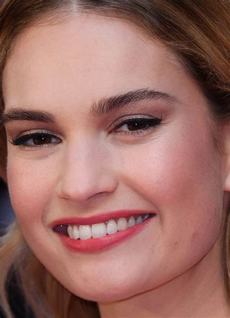 Lily James Face Close Up Hot Sex Picture