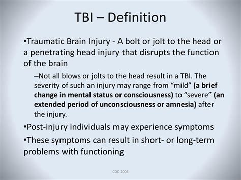 Ppt Traumatic Brain Injury 101 Powerpoint Presentation Free Download