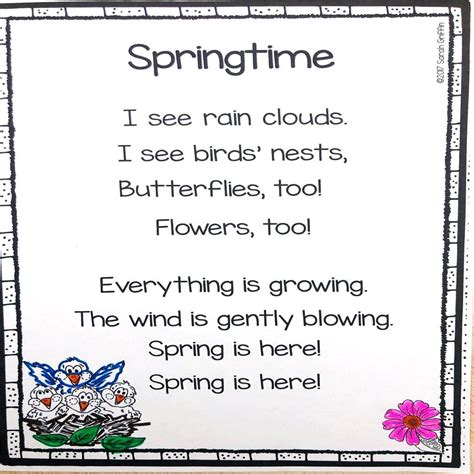 Its Time To Bring In Fresh And Fun Lessons With These Spring Poems For