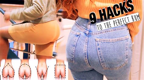 9 HACKS TO THE PERFECT LOOKING BUM FOR YOUR BUTT SHAPE Смотреть видео