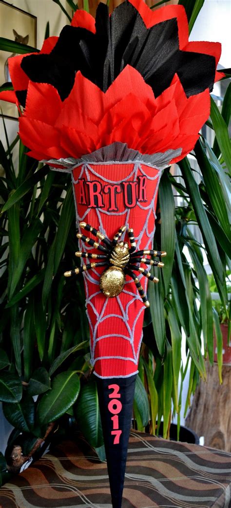Abschiedsbrief für krippenkind muster : Schultüte Spinne Zuckertüte Spider | Etsy | Schultüte ...