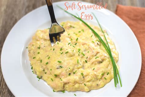 If you prefer drier eggs and noodles, scramble the eggs with the drained noodles. Soft Scrambled Eggs with Salmon and Cream Cheese - Artzy ...