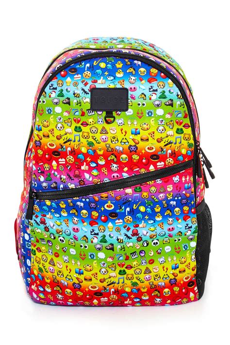 Terez X Gosac Rainbow Emoji Backpack Emoji Backpack Emoji