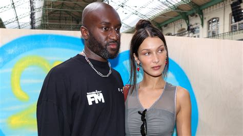 Bella Hadid Bts Kendall Jenner And More Pay Tribute To Virgil Abloh