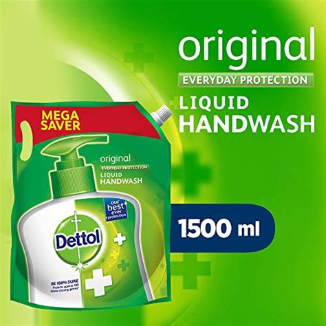 Dettol Liquid Hand Wash Refill Original 1500 Ml Buy Online In Uae