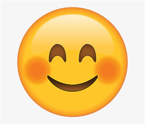 Blushing Emoji Png Hd Blush Emoji Clipart Png Image Transparent Png