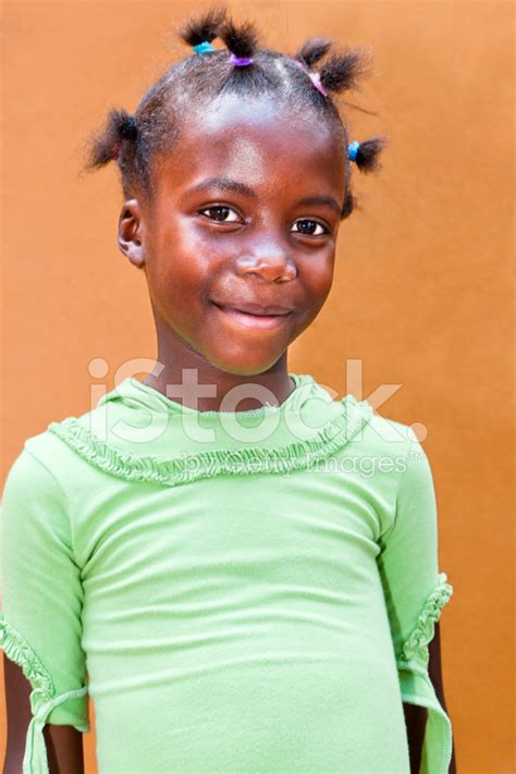 Little African Girl Stock Photo Royalty Free Freeimages