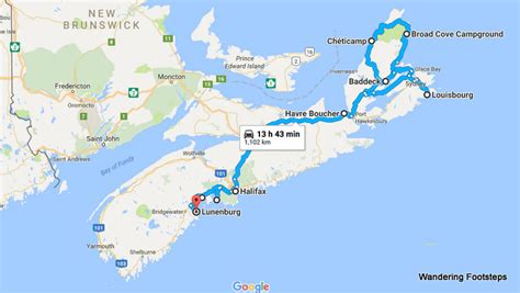Three Rv Road Trip To Nova Scotia Wandering Footsteps Wandering The World One Step At A Time