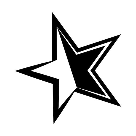 Premium Vector Star Logo With Flat Design Template Free Vector