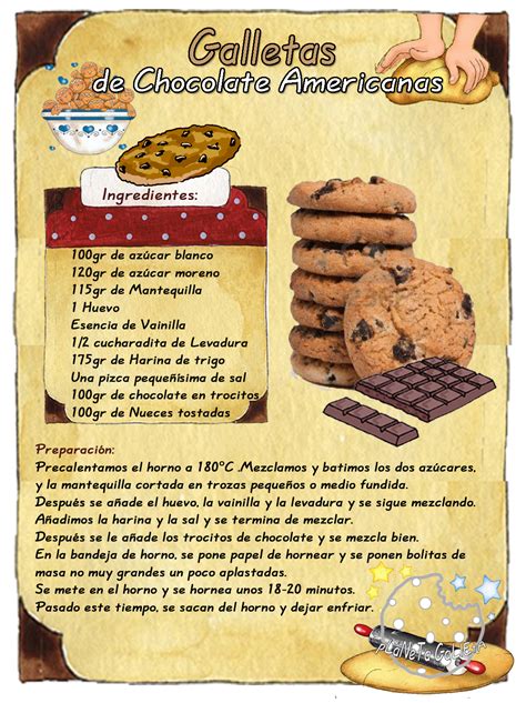 Tartas Galletas Decoradas Y Cupcakes Cookies Con Chips De Chocolate