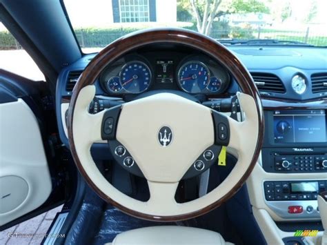 Maserati Granturismo Convertible Grancabrio Sabbia Steering Wheel Photo
