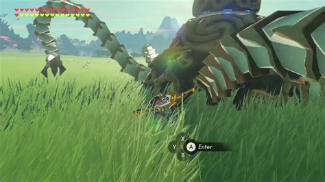Zelda Breath Of The Wild How To Ride A Guardian Gamespot