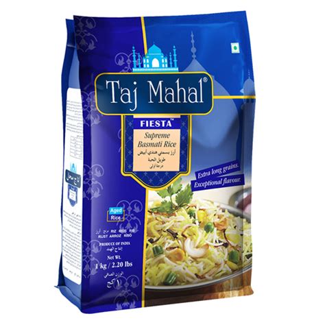 Taj Mahal Fiesta Supreme Basmati Rice 1kg Supersavings