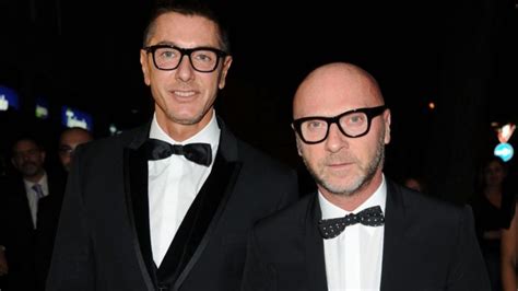 Designers Stefano Gabbana And Domenico Dolce Attend A News Photo