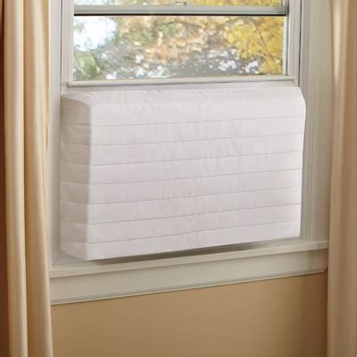 No matter what you need to keep your ac running at its best, you'll find it online at p.c. Indoor Quilted Air Conditioner Cover from Collections Etc.