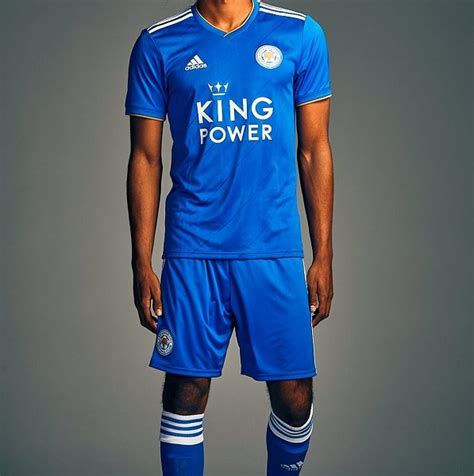 Leicester City 201819 Adidas Home Kit Football Fashion