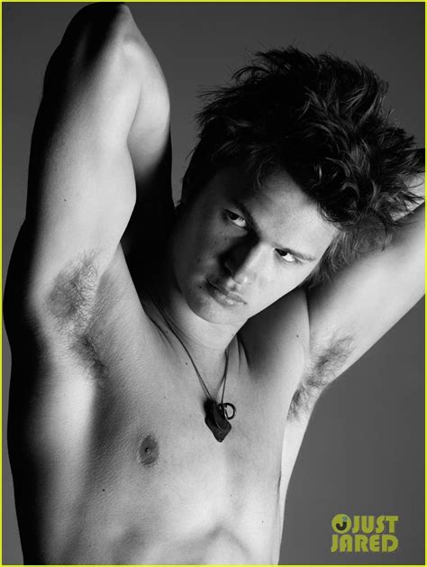 There S No Fault In Ansel Elgort S Shirtless Photo For Interview