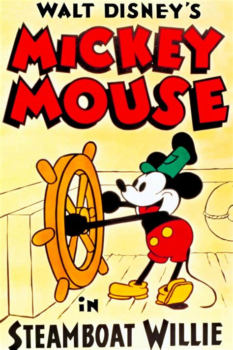 Steamboat Willie 1928 Posters — The Movie Database Tmdb