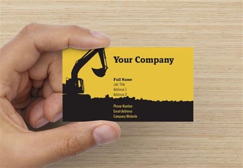 Top 26 Construction Business Card Examples For 2022