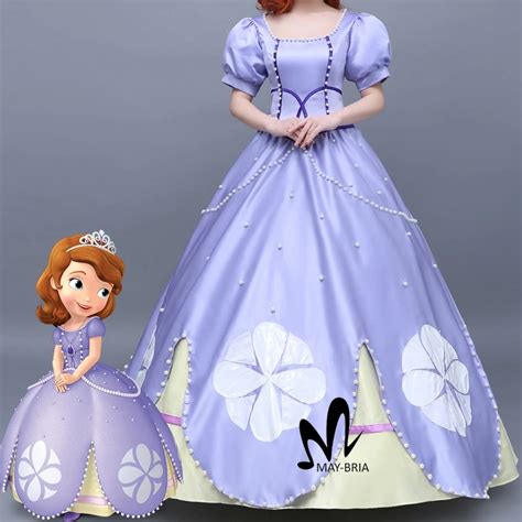 Newest Fancy Halloween Costumes For Adult Women Sofia The First
