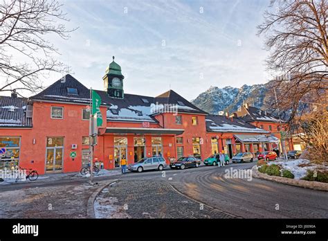 Garmisch Partenkirchen Germany January 6 2015 Train Station