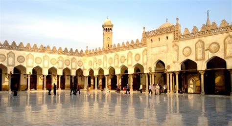 This thousand year old university has faculties from engineering, medicine to law to islamic propegation. Al-Azhar, The First Islamic Mosque In Cairo, Egypt