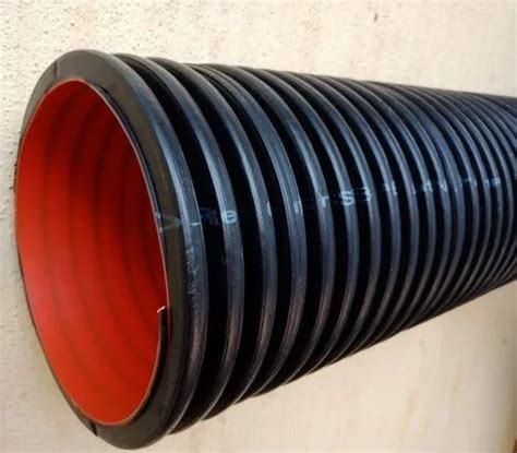 150mm Id D Rex Double Wall Corrugated Hdpe Pipe Length Of Pipe 6 M At