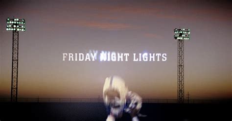 Nearly every scene was shot in a real location and not a set. Friday Night Lights premiered on NBC and ran from October ...