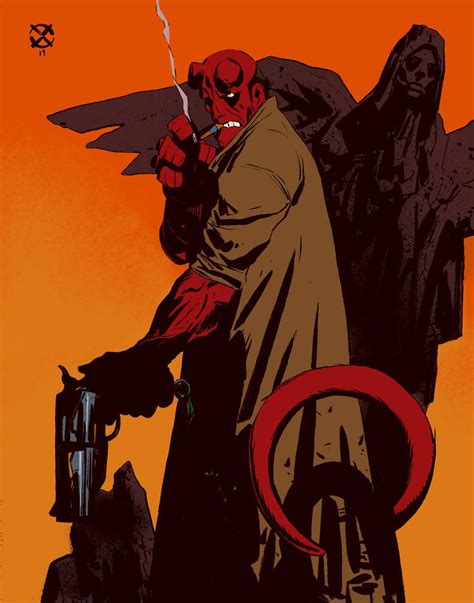 Hellboy 2 By A By Aa Hellboy Art Mike Mignola Art Indie Comic