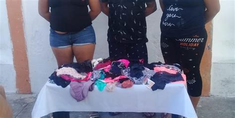 Detenidos por presunto robo de ropa interior en el centro de Mérida
