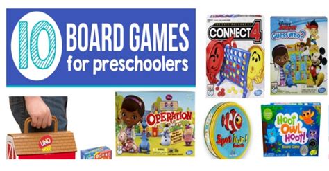 10 Of The Best Board Games For Preschoolers Kids Activities Blog