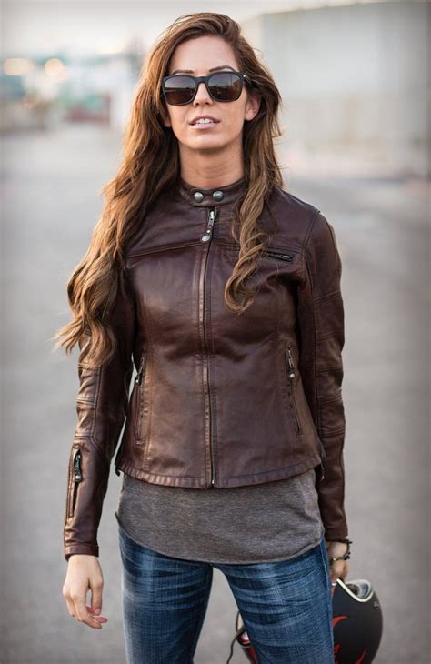 A motorcycle jacket is not just a stylish piece of clothing, it is an essential component of your safety gear when hitting the open road. The Maven - A Classic Women's Motorcycle Jacket | Jackets ...