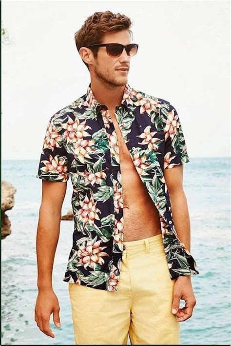 Beach Wear Mens Sportswear Mens Summer Outfits Beach Outfit Men Mens Summer Dress Clothes