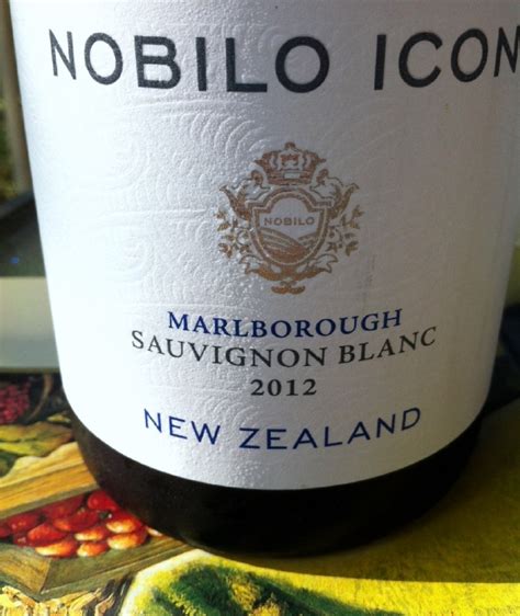 2012 Nobilo Icon Marlborough New Zealand Sauvignon Blanc Enobytes