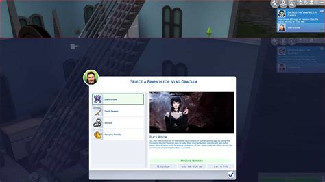 Vampire Life Career Mod Sims 4 Mod Mod For Sims 4