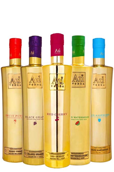 Buy Au Vodka Flavoured Collection 5x70cl Online 365 Drinks