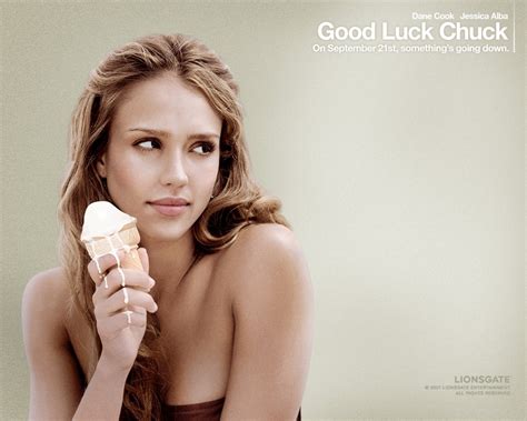 Wallpaper Jessica Alba Ice Cream Good Luck Chuck 1280x1024